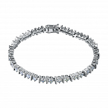 Браслет из белого золота с бриллиантами (изготовление)