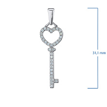 Подвеска из желтого золота с бриллиантами (изготовление)