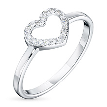 Кольцо из серебра (изготовление) с бриллиантом