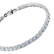 Браслет из белого золота (изготовление) с бриллиантом