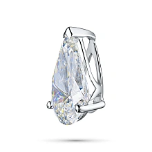 Подвеска из белого золота (изготовление) с бриллиантом