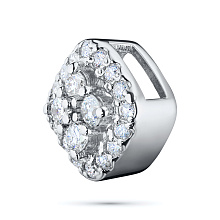 Подвеска из белого золота с бриллиантами (изготовление)