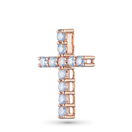 Подвеска из красного золота