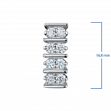 Подвеска из белого золота с бриллиантами (изготовление)
