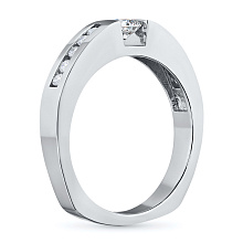 Кольцо из желтого золота с бриллиантами (изготовление)