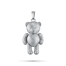 Подвеска из серебра (изготовление) с бриллиантом