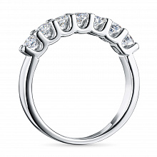 Кольцо из белого золота с бриллиантами (изготовление)