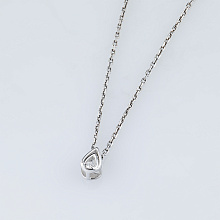 Подвеска из серебра (изготовление) с бриллиантом