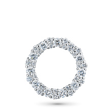 Подвеска из белого золота (изготовление) с бриллиантом