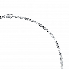 Колье из белого золота с бриллиантами (изготовление)