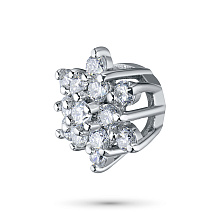 Подвеска из белого золота с бриллиантами (изготовление)