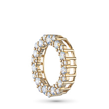 Подвеска из желтого золота c бриллиантами