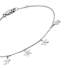 Браслет из серебра (изготовление) с бриллиантом