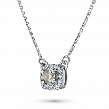 Колье из белого золота с бриллиантами (изготовление)