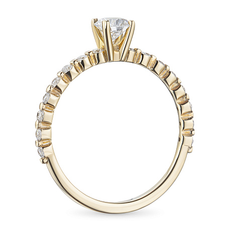 Кольцо из желтого золота