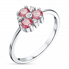 Кольцо из белого золота (изготовление) с бриллиантами