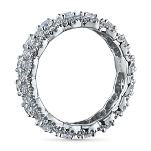 Кольцо из белого золота (изготовление) с бриллиантом