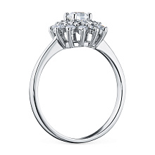 Кольцо из белого золота с бриллиантами (изготовление)