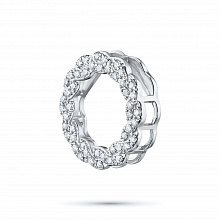 Подвеска из белого золота с бриллиантами (изготовление)