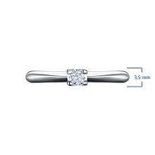 Кольцо из серебра