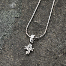 Подвеска из серебра с бриллиантами (изготовление)