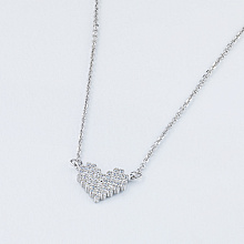 Колье из белого золота с бриллиантами (изготовление)