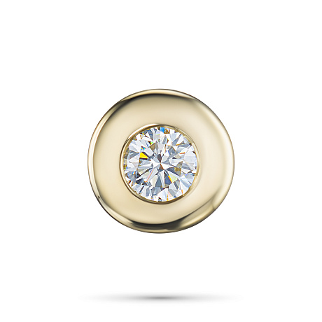 Подвеска из желтого золота