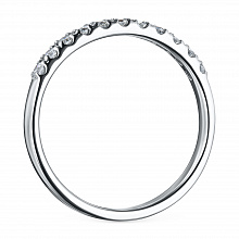 Кольцо из белого золота с бриллиантами (изготовление)