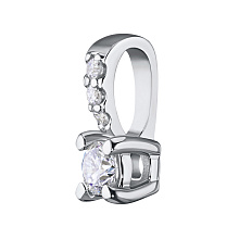 Подвеска из белого золота с бриллиантами (изготовление)