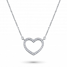 Колье из белого золота с бриллиантами (изготовление)