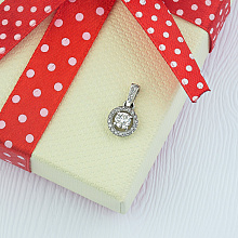 Подвеска из белого золота с бриллиантами (изготовление)