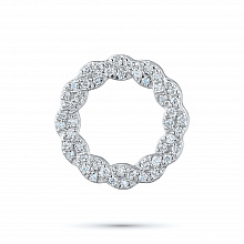 Подвеска из белого золота с бриллиантами (изготовление)