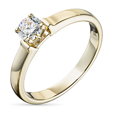 Кольцо из желтого золота