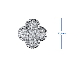 Подвеска из белого золота c бриллиантами