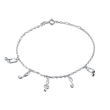 Браслет из серебра (изготовление) с бриллиантом