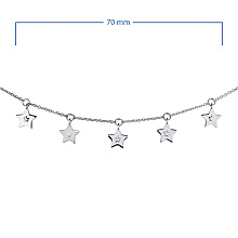 Браслет из серебра (изготовление) с бриллиантом