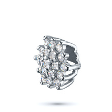 Подвеска из белого золота c бриллиантами