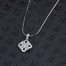 Подвеска из белого золота с бриллиантами (изготовление)