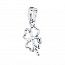 Подвеска из серебра (изготовление) с бриллиантом