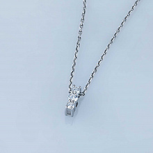 Подвеска из белого золота с бриллиантами (изготовление)