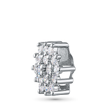 Подвеска из серебра c бриллиантами