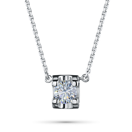 Колье из серебра