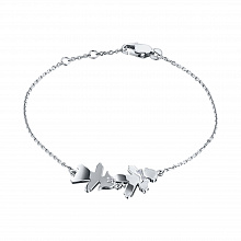 Браслет из серебра с бриллиантом (изготовление)