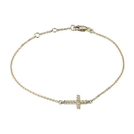 Браслет из желтого золота