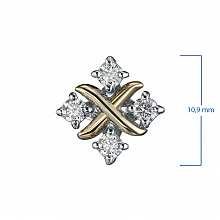 Подвеска из белого золота с бриллиантами (изготовление)