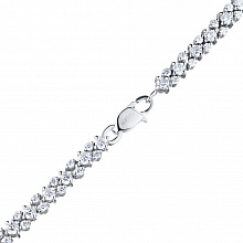 Колье из белого золота с бриллиантами (изготовление)