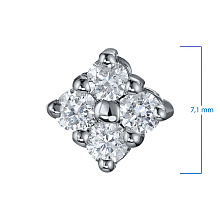 Подвеска из желтого золота с бриллиантами (изготовление)