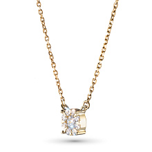 Колье из желтого золота c бриллиантами