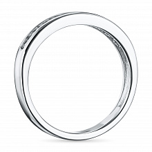 Кольцо из белого золота с бриллиантами (изготовление)