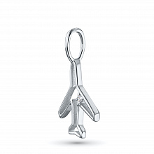 Подвеска из серебра с бриллиантом (изготовление)